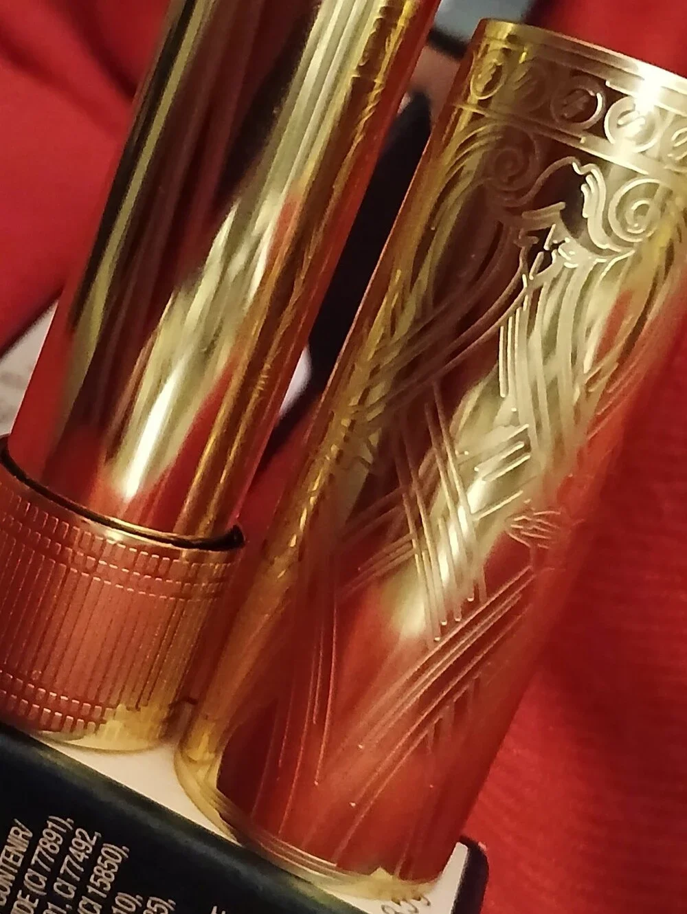 Gucci Brown Lipstick with Gold Embossed Tube
